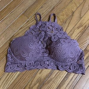 PINK Victoria’s Secret push up lace bra, large